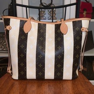 Louis Vuitton Rayures Neverfull MM